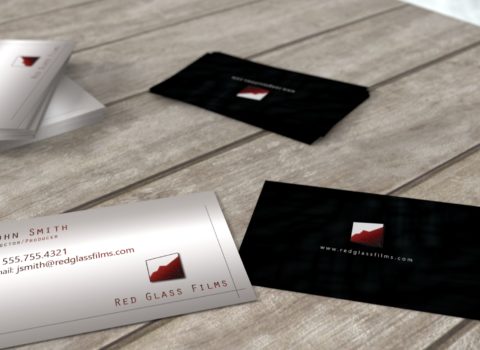 Business Card – Red Glass Films