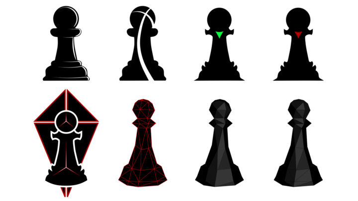Black Pawn Logo